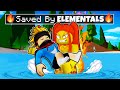 Saved By an ELEMENTAL in Roblox BROOKHAVEN RP!!