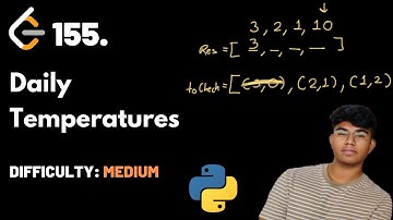 Daily Temperatures| LeetCode 739 | Theory + Python code