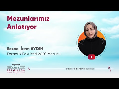 Eczacılık Fakültesi 2020 Mezunu | Eczacı İrem AYDIN