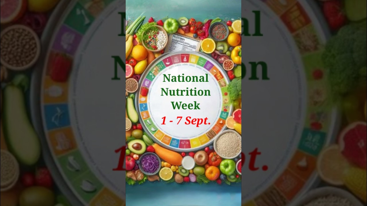 National Nutrition Week 2025 Theme 