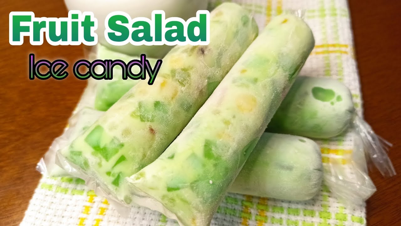 FRUIT SALAD ICE CANDY HOW TO MAKE FRUIT SALAD ICE CANDY GAWIN NATING ICE CANDY ANG FRUIT