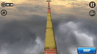 impossible car track 3d gameplay ! episode##1! game play! car driving car racing cartoon c screenshot 3
