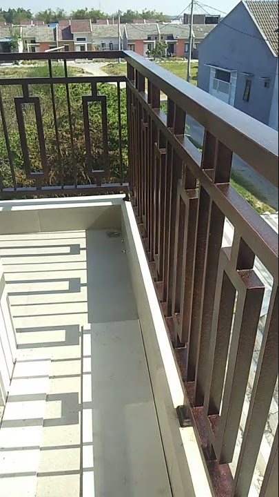 pagar  balkon  minimalis