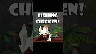 🎣Fishing in the ChicKing Dead🎣 #vr #gorillatag #animalcompany #chickingdead