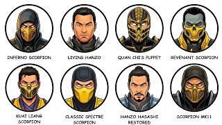 Every Scorpion Variant In Mortal Kombat Explained in 14 Minutes