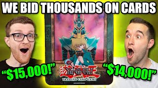 We Bid THOUSANDS on Yu-Gi-Oh! Tins! | Yu-Gi-Oh! Auction Series