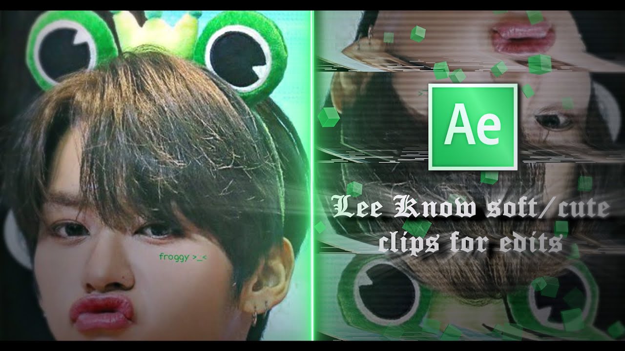 Lee Know twixtor clips for edits (cute)