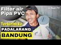 Pengiriman ke Padalarang, Bandung Barat. Tabung filter air dari paralon