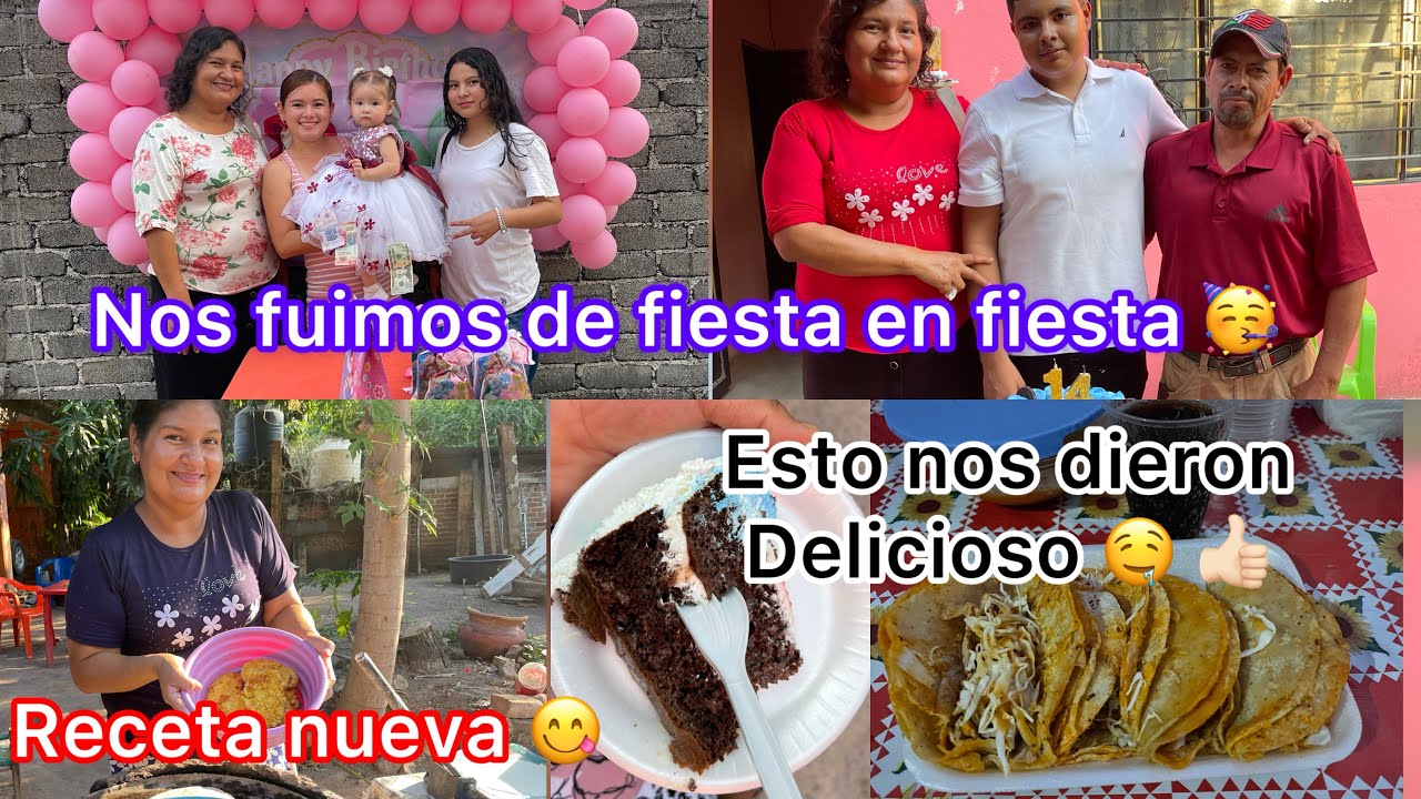 Fuimos invitados a los cumpleaños de los sobrinos 🥰 + torta de arroz a mi estilo 🤤+ algo rico 😋 