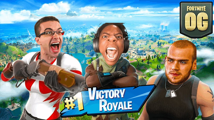 IShowSpeed plays OG Fortnite with Mongraal and Nick eh 30 the best Trio.. (Full Video)