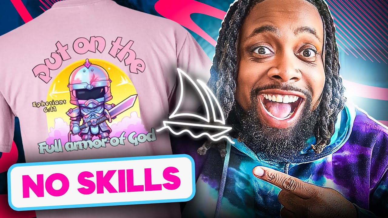 Make a Cool T-Shirt Design with AI: Easy Midjourney Tutorial