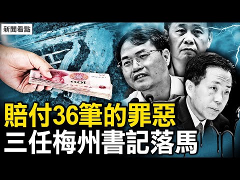 36筆賠付的背後！帶血箭頭知多少？三任書記均落馬；油畫與狗咬狗，官場上的「默契」【新聞看點 李沐陽5.7】