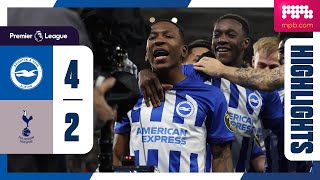 Thumbnail for PL Highlights: Brighton 4 Spurs 2