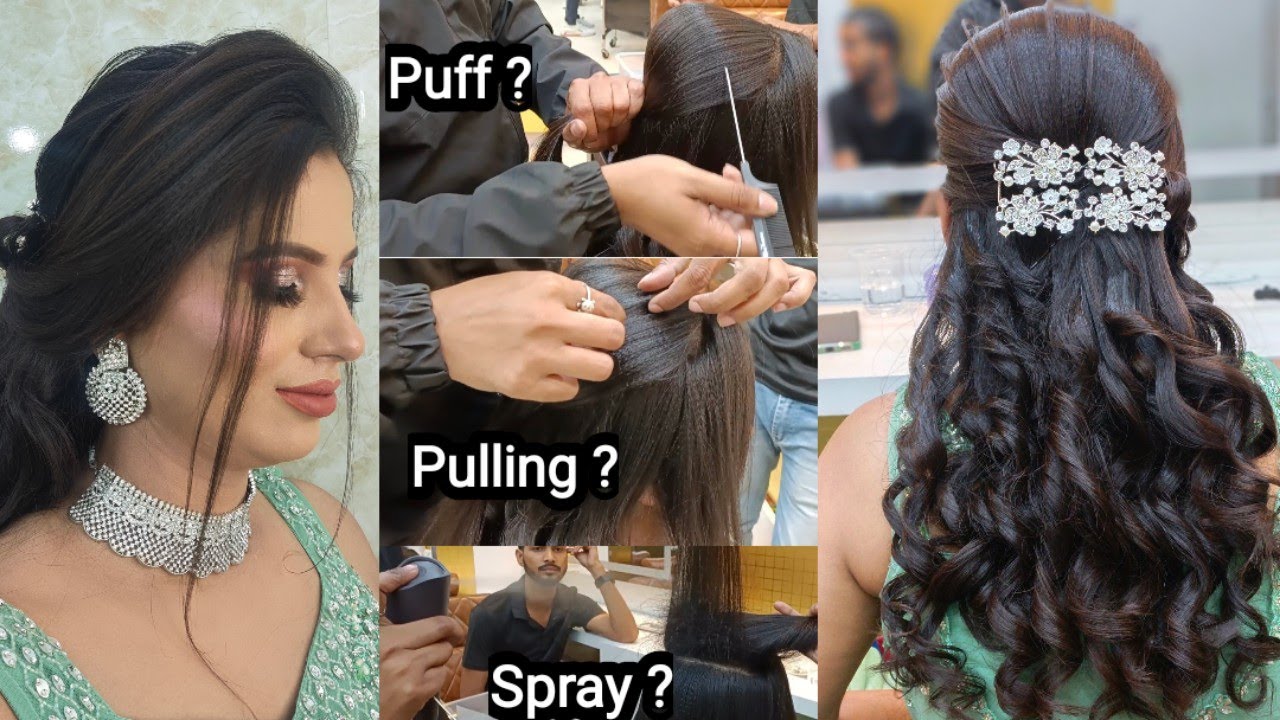 Easy Wedding Hairstyle || Full Tutorial By Salonfact