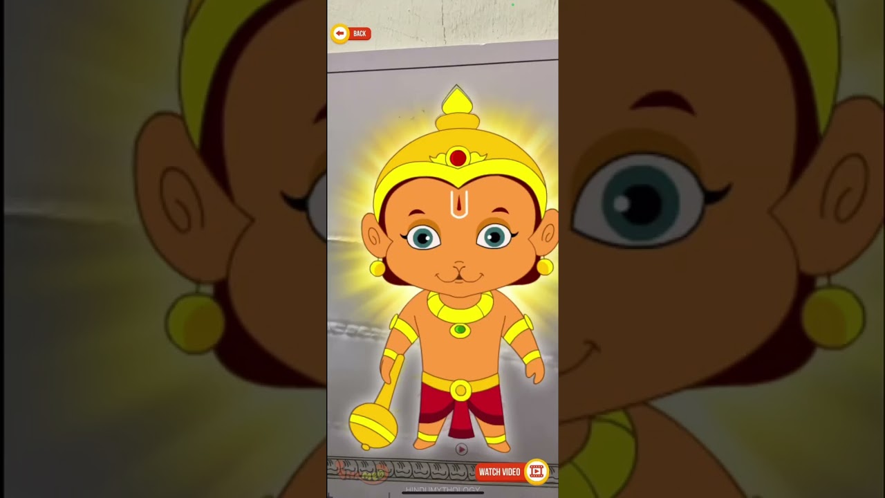 HINDU MYTHOLOGY  - Reusable wall colouring Roll