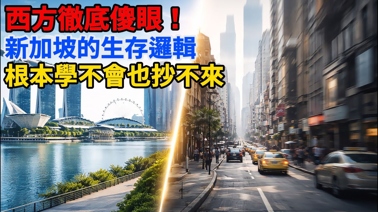 西方國家徹底傻眼！新加坡的務實生存邏輯，西方根本學不會也抄不來