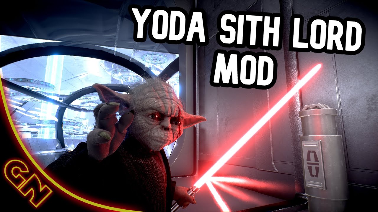 Yoda Sith Lord Mod Star Wars Battlefront 2 YouTube