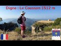 Ref:3dhSMCG4p_E La plus belle vue de digne : rando au cousson (1512m), alpes de haute provence, france