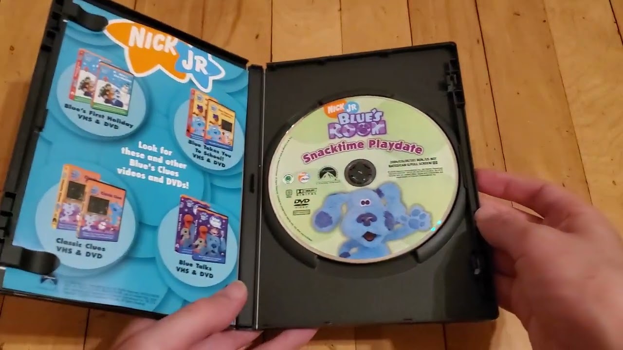 Blue's Room Snacktime Playdate DVD - YouTube