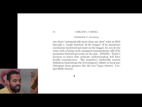 Fuddbusters LIVE: Garland v. Cargil Bump Stock Ban OVERTURNED