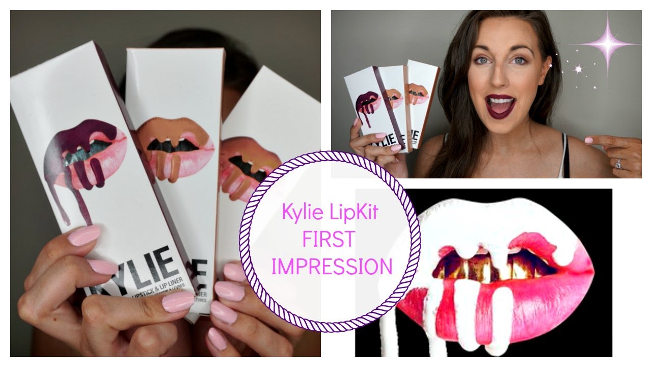 Kylie Lip Kit First Impressions