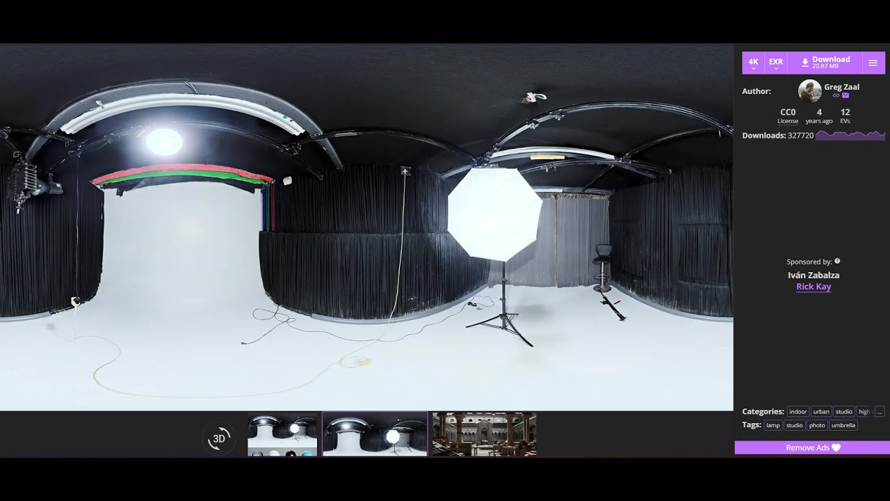 How to setup HDRI in Blender - YouTube