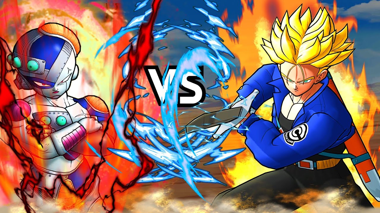 Dragonball Raging Blast 2 - Request Battle #1 Mecha Frieza vs Super Saiyan Trunks