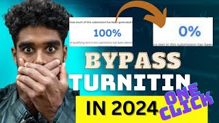 How to Bypass Turnitin ai detector in 2024 / Turnitin/Originality.ai/GPTZero and More... screenshot 2