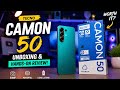 Tecno Camon 50 Unboxing 😱 First Look + Full Hands-On Review