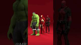 Marvel Animation 117% Hulk VS Iron man                                 #shorts