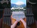 Avatar The Last Airbender The Avatar S Love Kalimba Cover Shorts