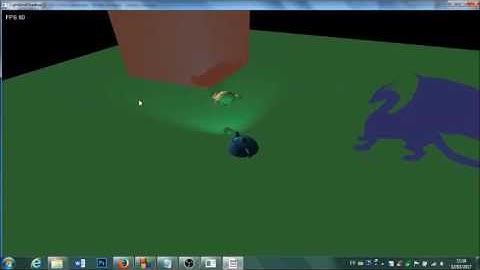 Shadow mapping demo