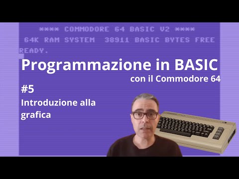 Programming in Basic with the Commodore 64 #5: Introduction to Graphics