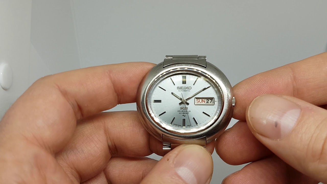 1972 King Seiko vintage watch model 5246-5000 - YouTube