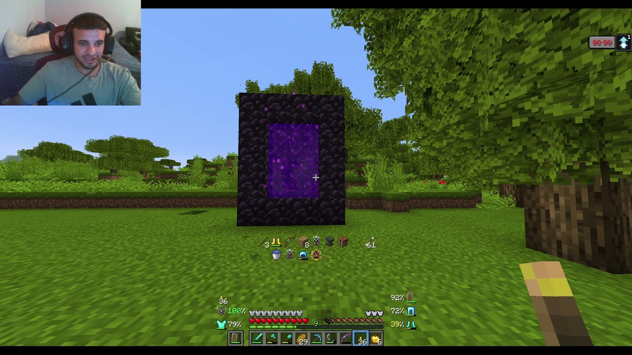 Better Minecraft Exploring the NETHER/DEEPER CAVES!!