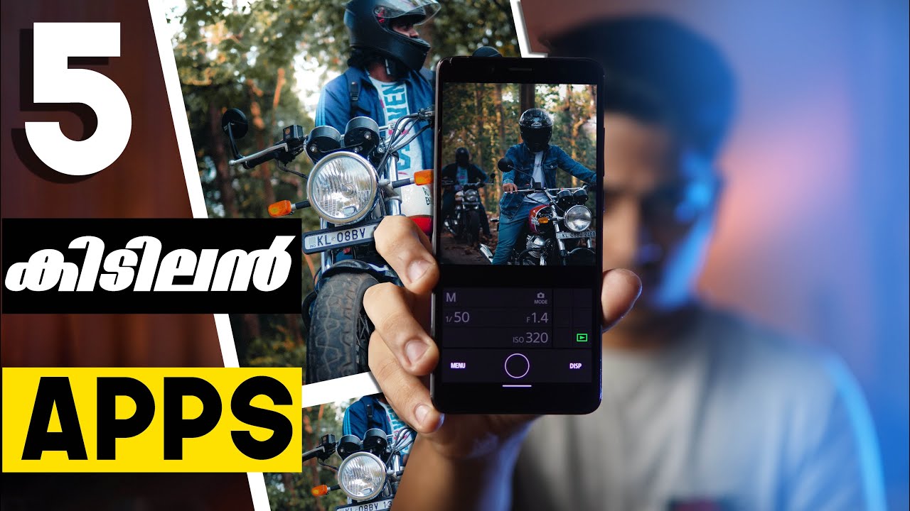 🔥🔥Top 5 Best Apps For Mobile Photography (Malayalam 2021) എല്ലാം നല്ല കിടിലൻ APPS 🔥🔥