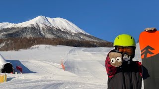 スノーボード　GRAY DESPERADO  9才　1日目　#snowboarding