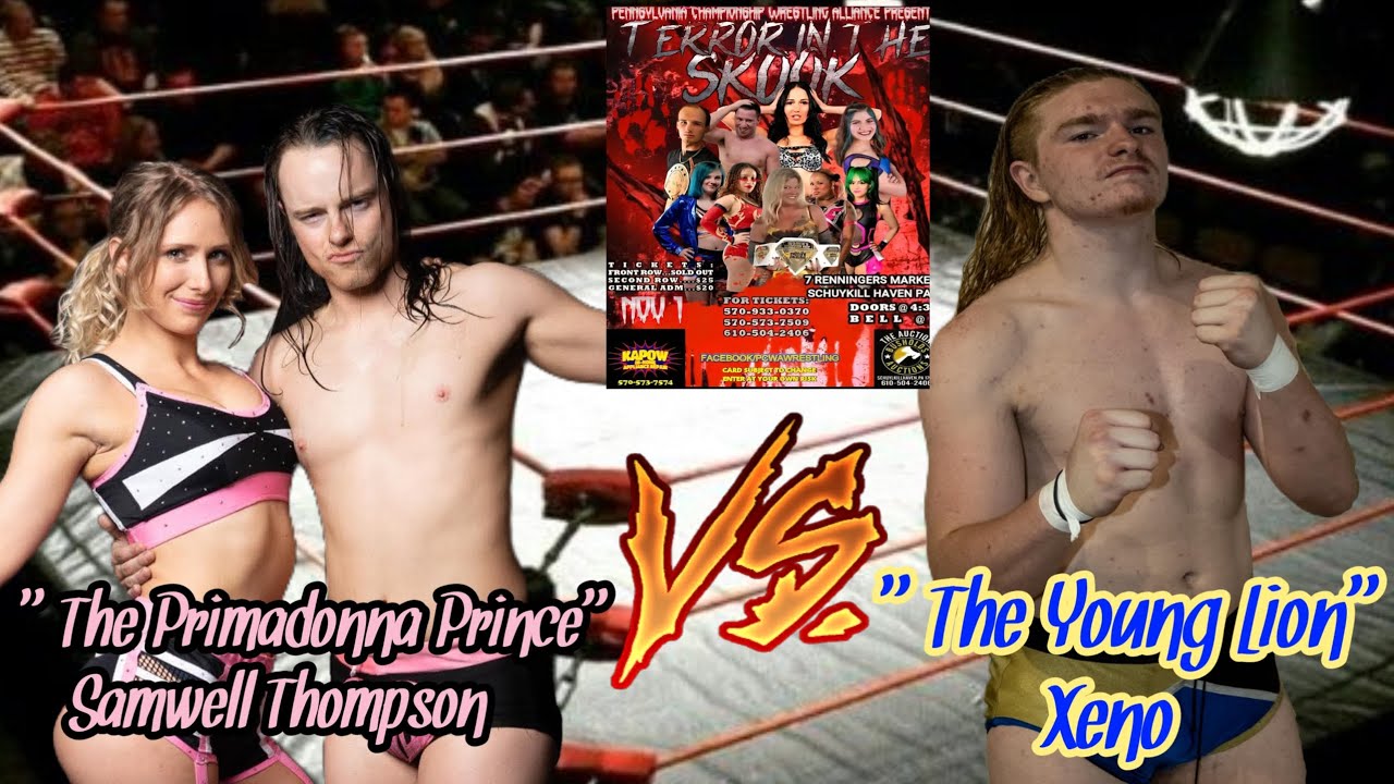 PCWA: TERROR IN THE SKOOK Samwell Thompson vs. "The Young Lion" Xeno