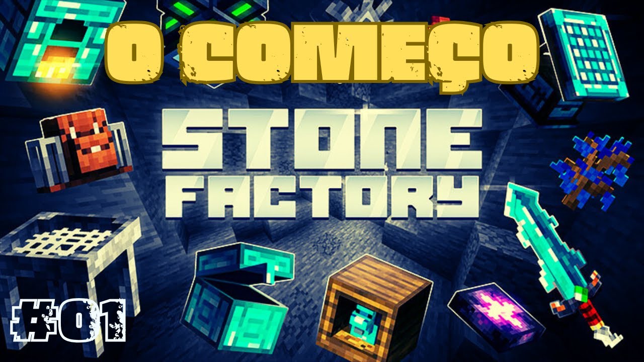 001 Comecei o Stone Factory do ZERO e o resultado foi SURPREENDENTE! 🗿 (Relaxing Gameplay) ASMR