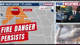 Dry Air, Gusty Winds Fuel Elevated Fire Threat Across Plains