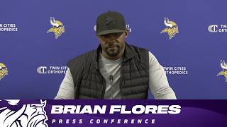 Brian Flores on Preparing for Game Against Colts, Cashman & Wilson’s Performances & Vikings Rookies