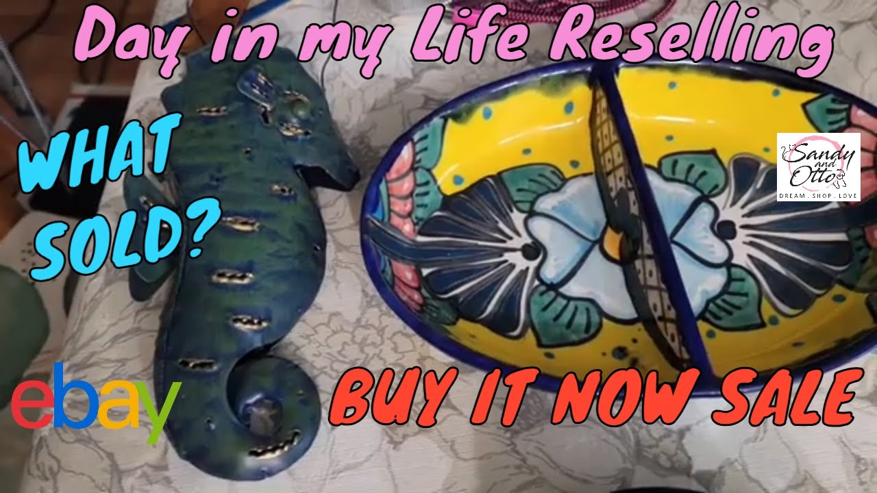 The Thrift Hunter | What Sold | Buy It Now | Full-Time Reseller Vlog #thrifting #homedecor