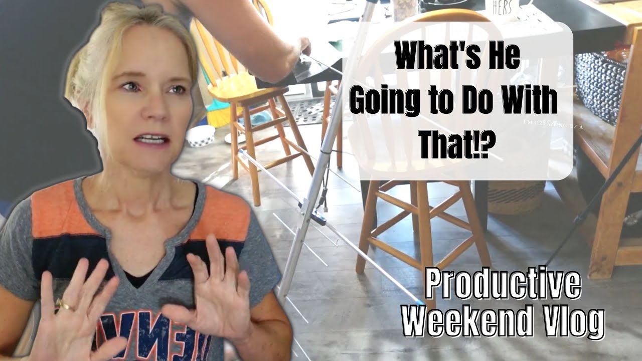 CLEAN AND COOK WITH ME Weekend Vlog Simple Decor and Organizing