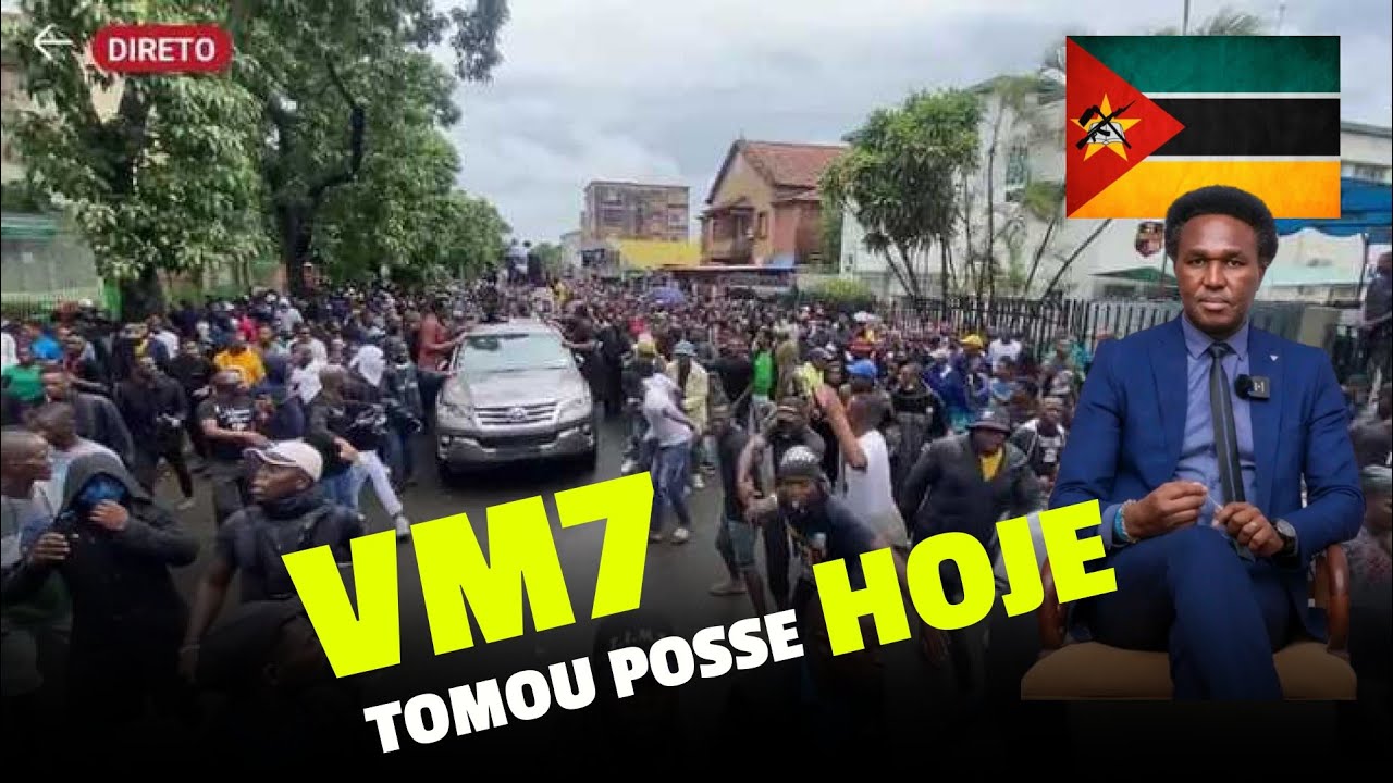 Venâncio Mondlane acaba de tomar posse como Presidente do povo moçambicano