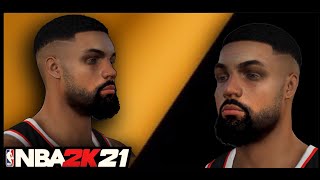 NBA 2K21  HD CINEMATIC FACE SCAN 📷 HOW TO DO IT THE BEST WAY POSSIBLE 🔥 #2k21 screenshot 5