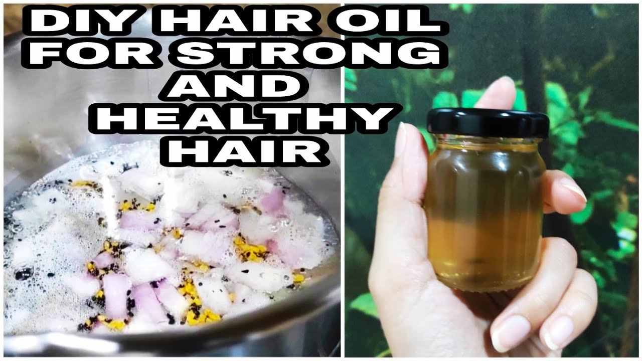 Homemade Onion Oil to Grow Long Thick Hair fast with Fenugreek Seeds
