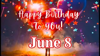 June 8 Birthday Songs