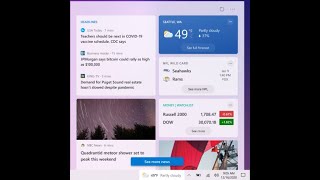 EP-076-ปิด Widget แสดงข่าว และสภาพอากาศบน Taskbar ของ Windows 10 screenshot 2