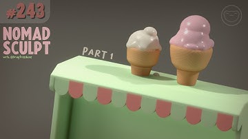 3D Interior Development Part 1 | 4K Nomad Sculpt Walkthrough (Free Sculpt)