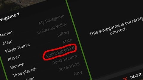 Farming Simulator 2017 - fs17 How to cheat money